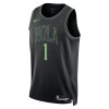 NBA Mænd Trøje New Orleans Pelicans Zion Williamson 2023-24 Nike City Edition Blå Swingman